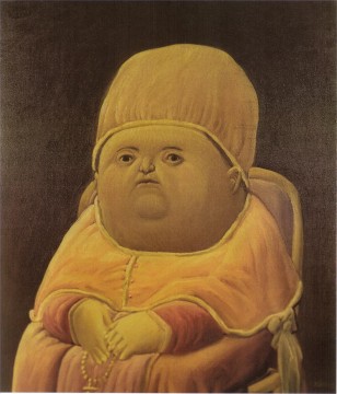  fer - Le pape Léon X d’après Raphael Fernando Botero